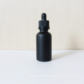 black frosted glass dropper bottle 30ml and craft paper tube GB-497S